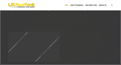 Desktop Screenshot of liftyourrank.com